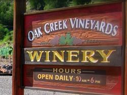 Oak creek outlet vineyard